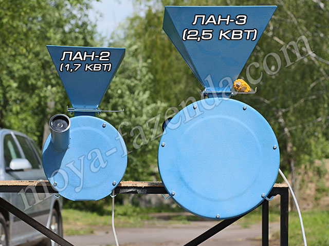 сравнение зернодробилок